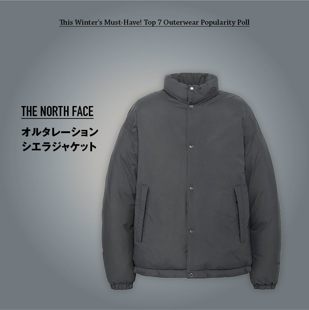 ノースフェイス オルタレーションシエラジャケット グレー XL この冬着たい！7大アウター｜ザ・ノースフェイス オルタレーション