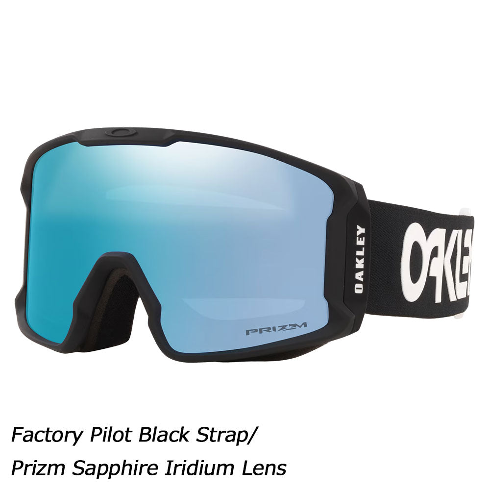 オークリー ラインマイナーL ファクトリーパイロットブラックフレーム
