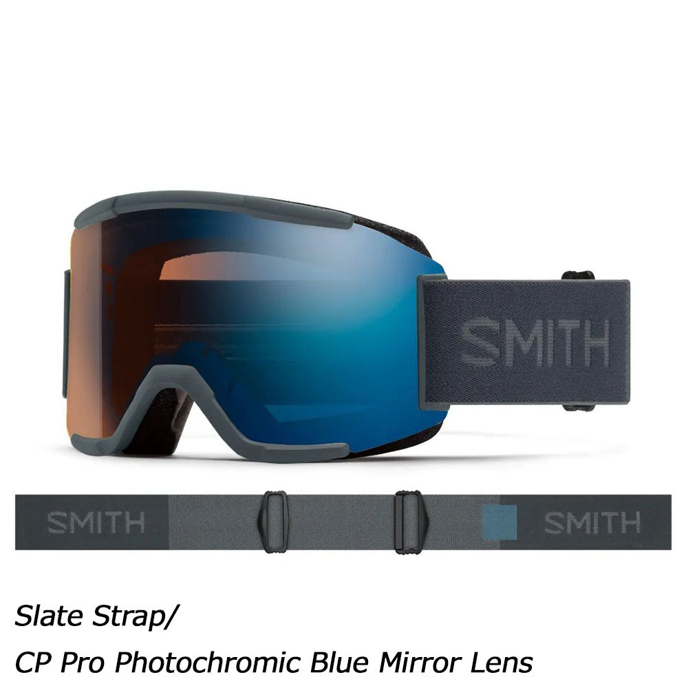 スミス スカッド Pro調光レンズモデル スレートストラップ (アジア