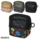 キウ トラベルメッシュスクエアポーチ K369 ポーチ 撥水 防水 防汚