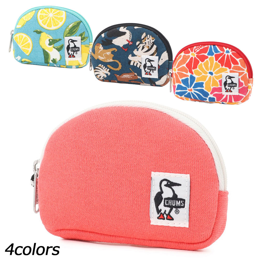 チャムス ハーフラウンドコインポーチスウェット CH60-3811 ウォレット 財布 小銭入 ポーチ 撥水 撥油 防汚