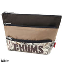 チャムス トリコロール3ポケットポーチスウェットナイロン CH60-3879 ポーチ 撥水 撥油 防汚