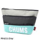 チャムス トリコロール3ポケットポーチスウェットナイロン CH60-3879 ポーチ 撥水 撥油 防汚