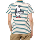 チャムス ブービーロゴTシャツ CH01-2279 Tシャツ 半袖 ユニセックス 親子お揃い
