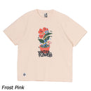 チャムス アンチバグウォーターインザフラワーズTシャツ CH01-2509 Tシャツ 半袖 ユニセックス 虫よけ加工