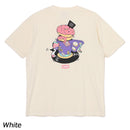 チャムス チャムスレコード&ドーナツTシャツ CH01-2530 Tシャツ 半袖 ユニセックス 親子お揃い