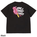チャムス ハブアスウィートデイ!!ドライTシャツ CH01-2536 Tシャツ 半袖 速乾 遮熱 UVカット ユニセックス 親子お揃い