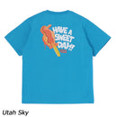 チャムス ハブアスウィートデイ!!ドライTシャツ CH01-2536 Tシャツ 半袖 速乾 遮熱 UVカット ユニセックス 親子お揃い
