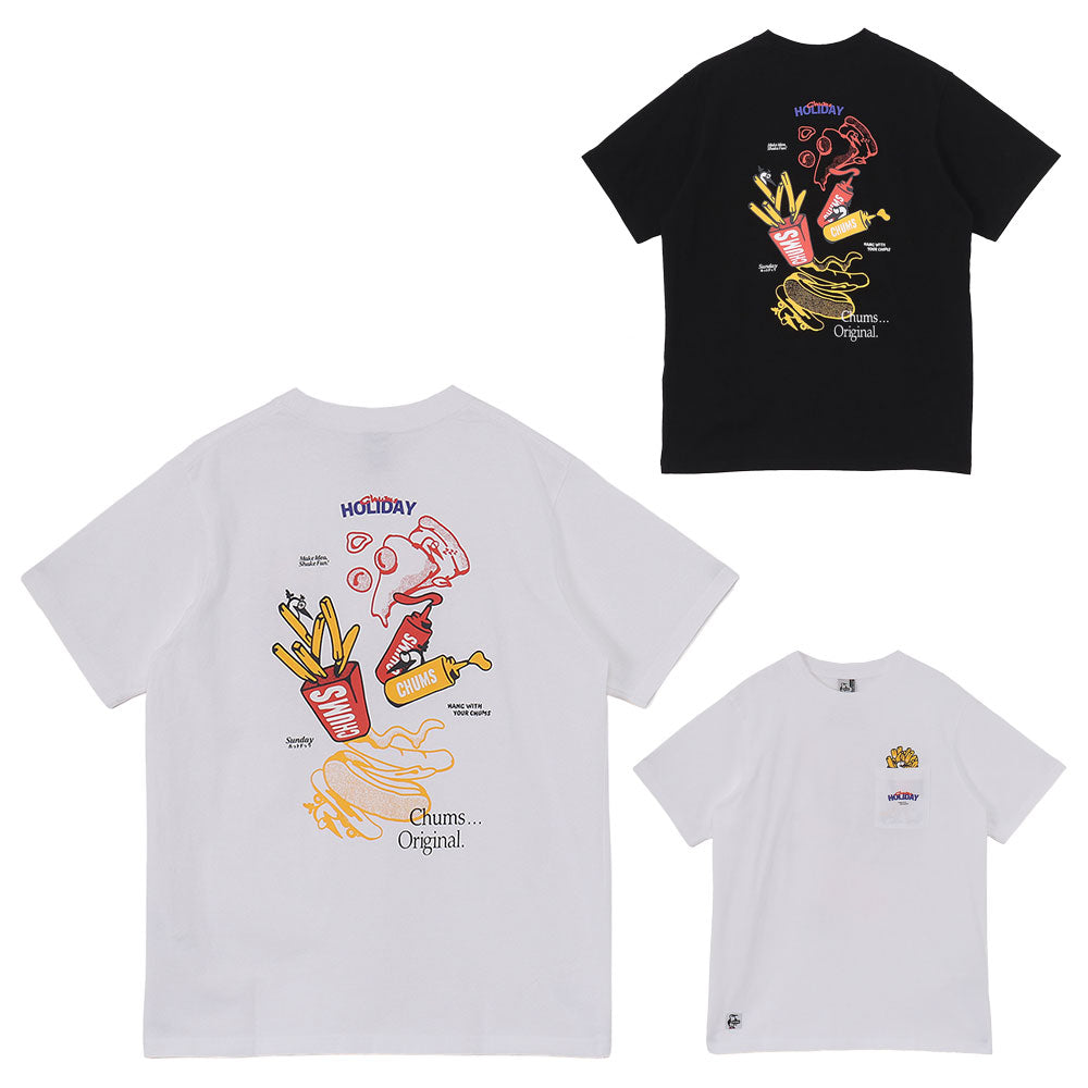 チャムス アンチバグファストフードポケットTシャツ | APORITO
