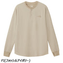 ノースフェイス フリーランワッフルクルー NT62394 Tシャツ 長袖 ヘンリーネック サムホール ワッフル生地 UVプロテクト 抗菌 防臭 メンズ