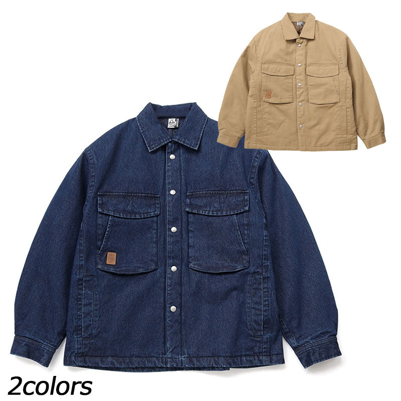 チャムス ビーバーパテッドショートカバーオールジャケット | APORITO