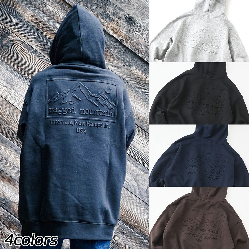 24AW 定価63800円 モラビトスペル パーカー 黒 XLARGE（エクストララージ）の「STANDARD LOGO ZIP HOODED SWEATSHIRT