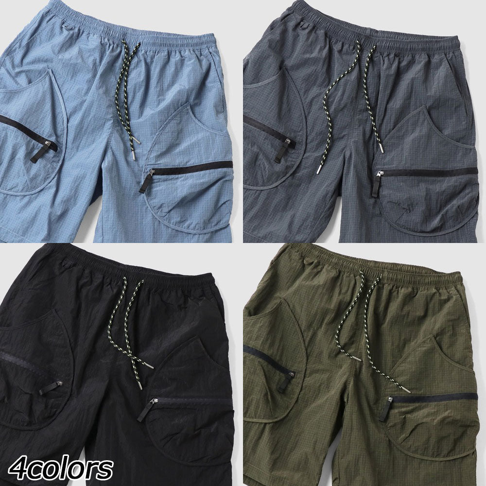 ジムマスター リップストップナイロン ドロップポケットショーツ