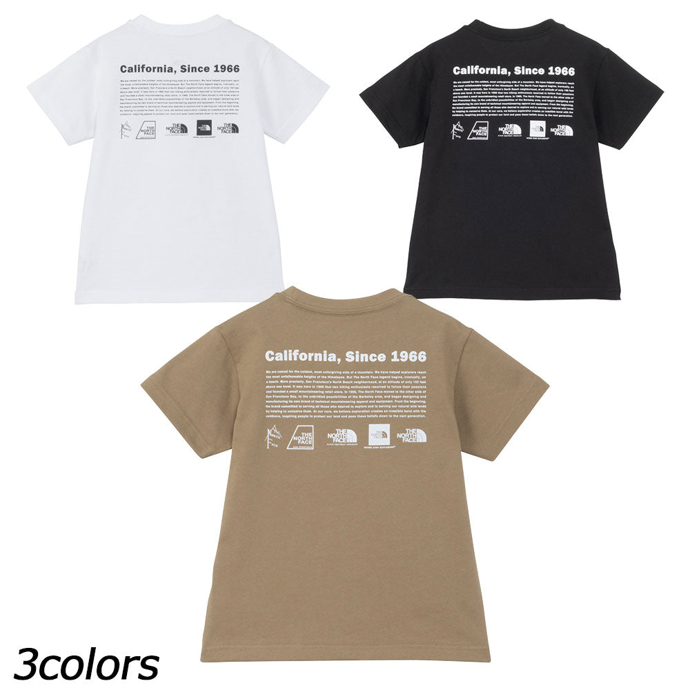 ノースフェイス トドラーショートスリーブヒストリカルロゴ