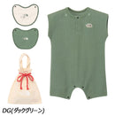 ノースフェイス ラッチパイルロンパース&2Pピブ NTB12567 ベビー用品 ロンパース ビブ セット 贈り物 プレゼント