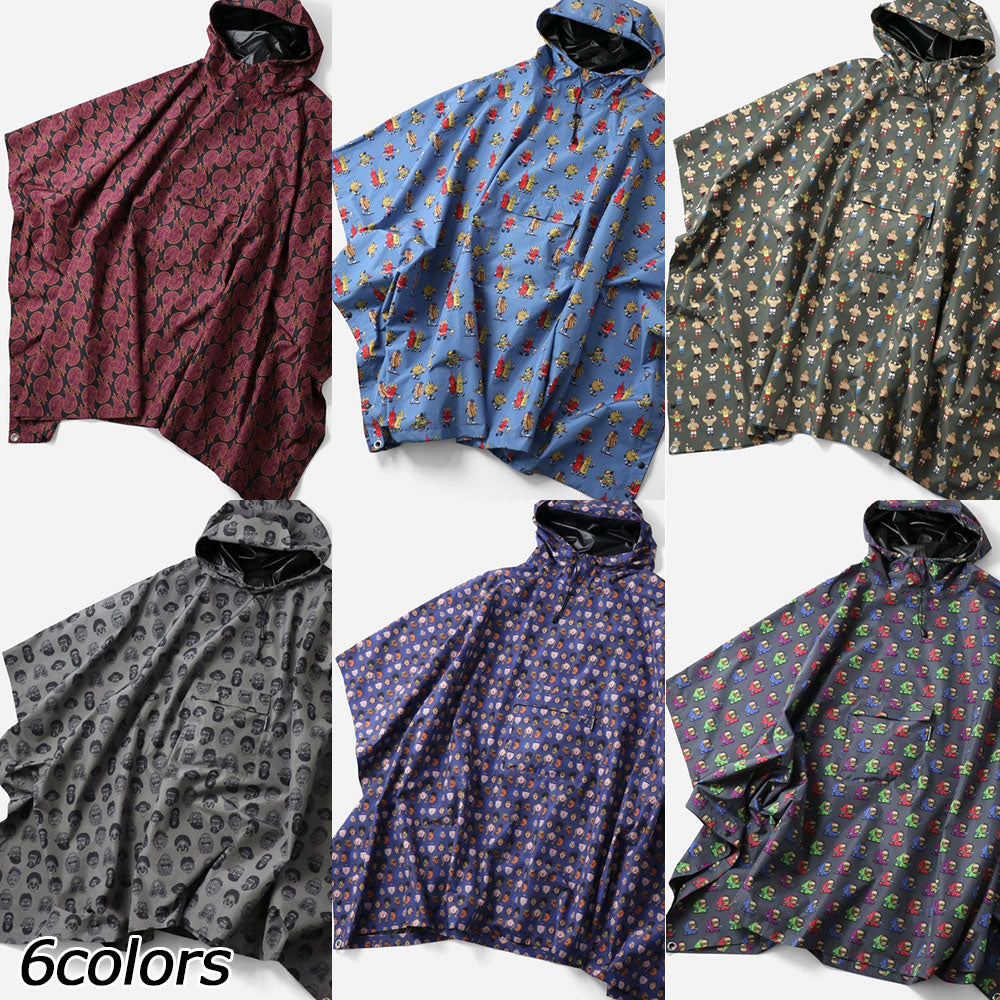 peak 強撚素材ポンチョ peak 強撚素材ポンチョ Bike + Hike Poncho ONE SIZE | EXPED