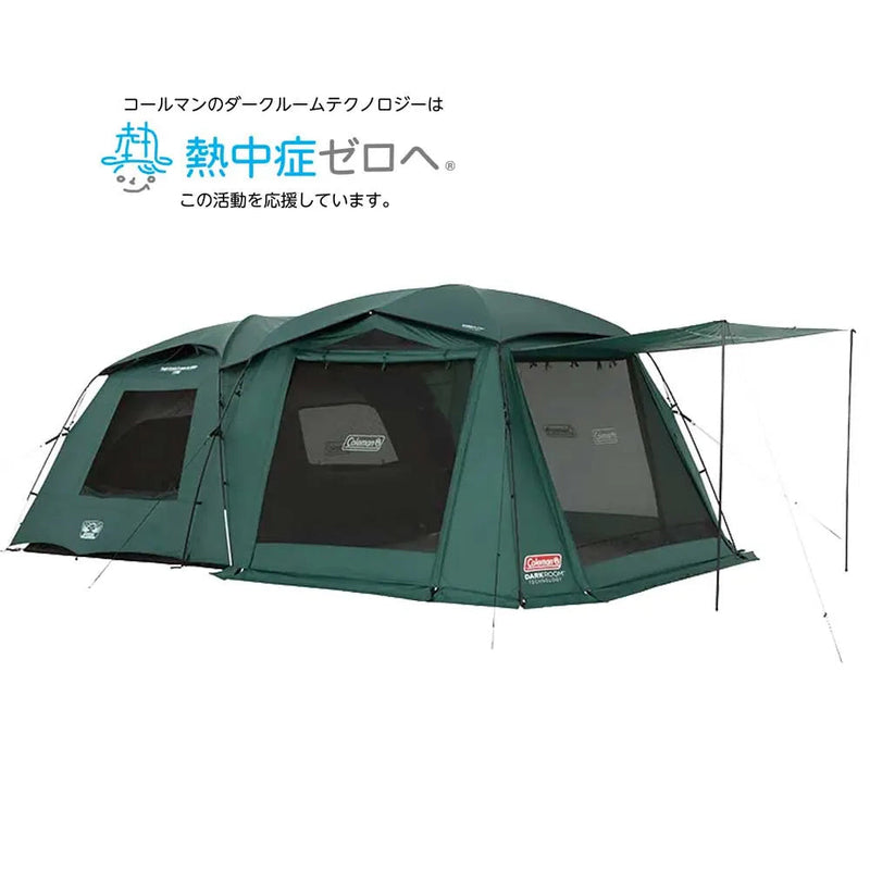 ダブルルームテント オリーブグリーン 限定クーポンあり】夏のキャンプをもっと快適に。コールマン タフ
