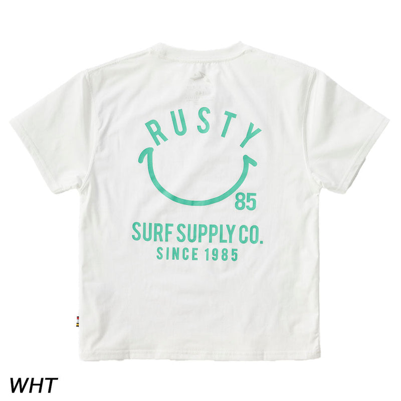ラスティ ペアテックス バッグニコちゃん ハイブリットTシャツ 964465 Tシャツ 半袖 水陸両用 シワになりにりにくい UPF50＋ 軽量 速乾 キッズ