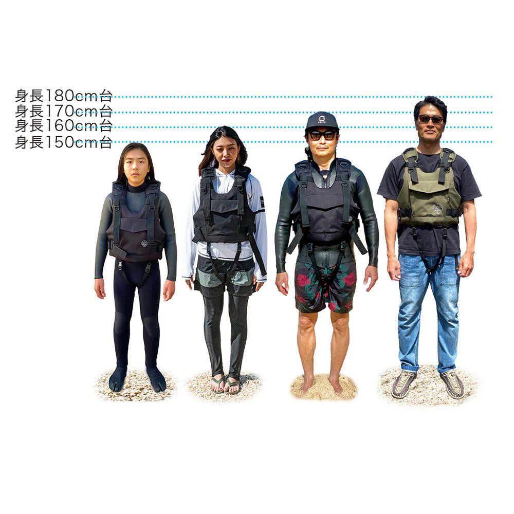 SOUYU STICK PFD ライフジャケット ブラウン ソーユースティック ライフジャケット SOUYU.PFD(パーソナルフロー