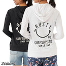 ラスティ ラッシュガード UVケア 長袖 パーカー レディース