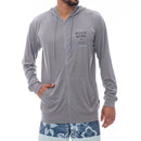 ビラボン ラッシュジップフード BF011855 UVケア ラッシュガード ラッシュパーカー メンズ