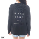 ビラボン ジップアップフーデッドロゴルーズラッシュガード BF013852 UVケア ラッシュガード ラッシュパーカー レディース