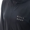 ビラボン ジップアップフーデッドロゴルーズラッシュガード BF013852 UVケア ラッシュガード ラッシュパーカー レディース