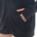 ビラボン ジップアップフーデッドロゴルーズラッシュガード BF013852 UVケア ラッシュガード ラッシュパーカー レディース