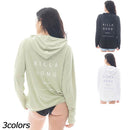 ビラボン ジップアップフーデッドロゴルーズラッシュガード BF013852 UVケア ラッシュガード ラッシュパーカー レディース