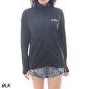 ビラボン シップアップスタンドルーズラッシュガード BF013853 UVケア ラッシュガード ジップアップ スタンドカラー レディース