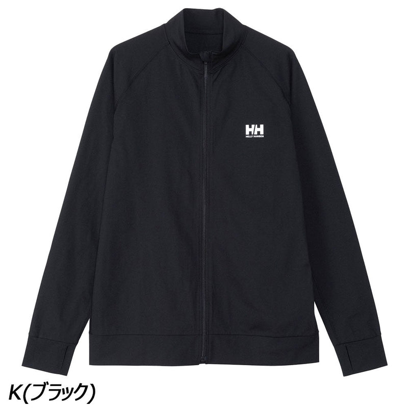 ヘリーハンセン ロングスリーブフルジップラッシュガード HH82406 ラッシュガード 長袖 日射し対策 UVプロテクト 耐海水 耐塩素 ユニセックス