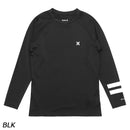 ハーレー ファントムラッシュブロックパーティーコンプレッションロングスリーブ MSRG251003 UVケア ラッシュガード 長袖 UPF50+ メンズ