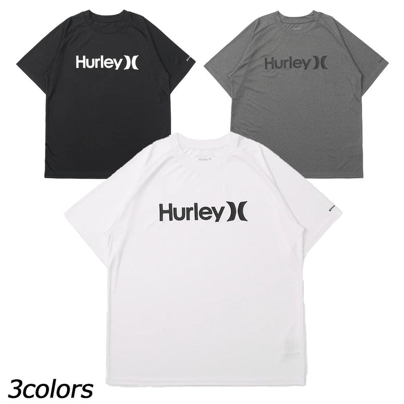 ハーレー ファントムラッシュワンアンドオンリーショートスリーブTシャツ MSRG251006 UVケア ラッシュガード ラッシュT 半袖 UPF50+ メンズ