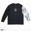 ボルコム ノザカロングスリーブラッシュTシャツ VLY261021 UVケア 長袖 ラッシュガード メンズ 野坂稔和