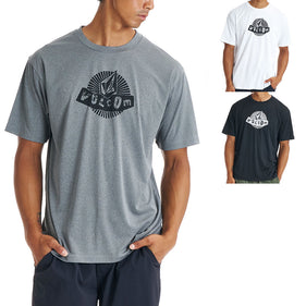 ボルコム ピストルストーンサーフショートスリーブTシャツ VLY261014 UVケア 半袖 水陸両用 ラッシュガード ユーティリティTシャツ UPF50+ ドライ メンズ