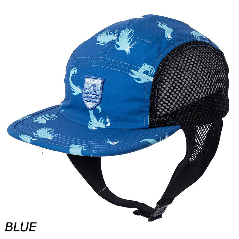 ポーラー 2WAY SURF CAP キャップ 帽子 サーフォン マリンスポーツ 海遊び 川遊び チンストラップ付