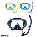 リーフツアラー 子ども用シュノーケリング2点セット RC9205 マリンレジャー 海遊び 川遊び 水中メガネ シュノーケル セット 4-9歳の子供向け