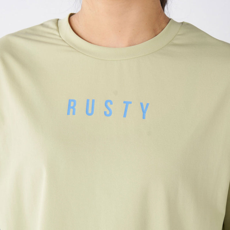 ラスティ ペアテックス バッグニコちゃん ハイブリットロングTシャツ 925465 Tシャツ 長袖 水陸両用 シワになりにりにくい UPF50＋ 軽量 速乾 レディース