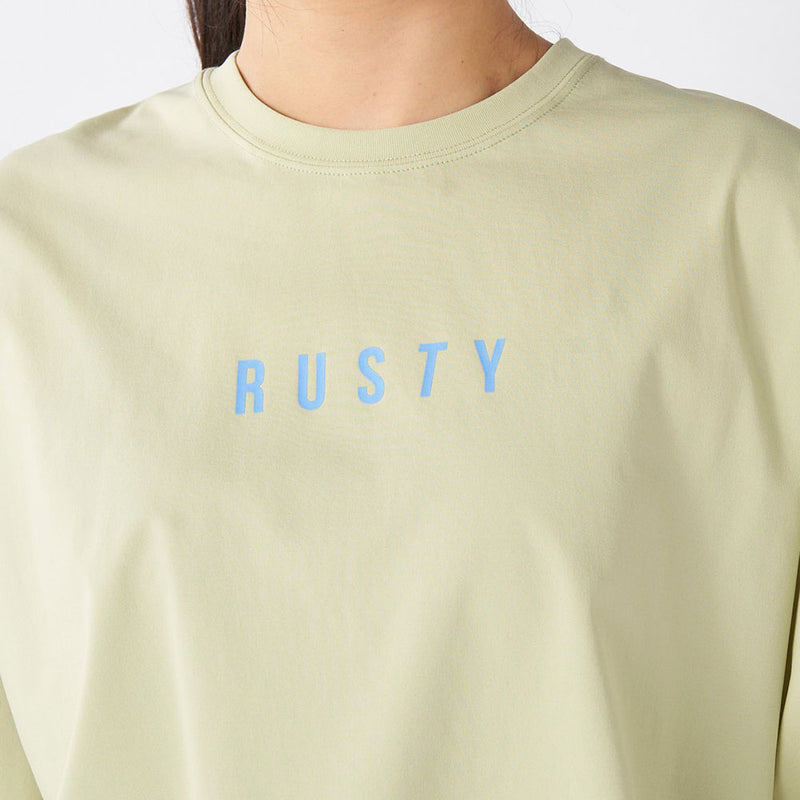 ラスティ ペアテックス バッグニコちゃん ハイブリットロングTシャツ 925466 Tシャツ 半袖 水陸両用 シワになりにりにくい UPF50＋ 軽量 速乾 レディース
