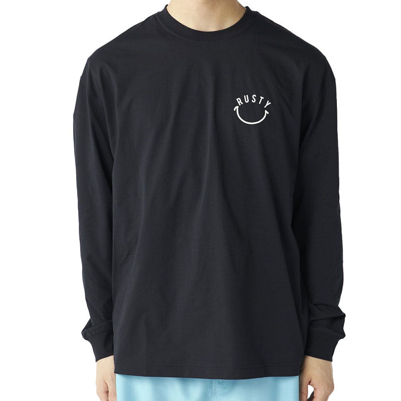 ラスティ ペアテックス バッグニコちゃん ハイブリットロングTシャツ 914472 Tシャツ 長袖 水陸両用 シワになりにりにくい UPF50＋ 軽量 速乾 メンズ