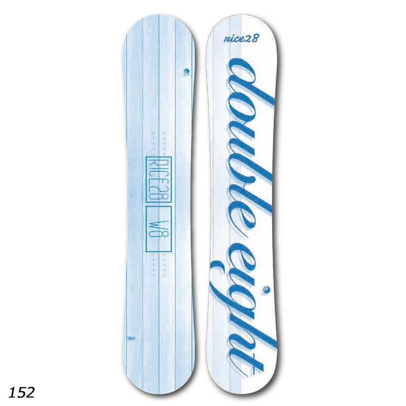 ライス28 W EIGHT(ダブルエイト) スノーボード ボード フルツイン ダブルキャンバー メンズ 22-23モデル