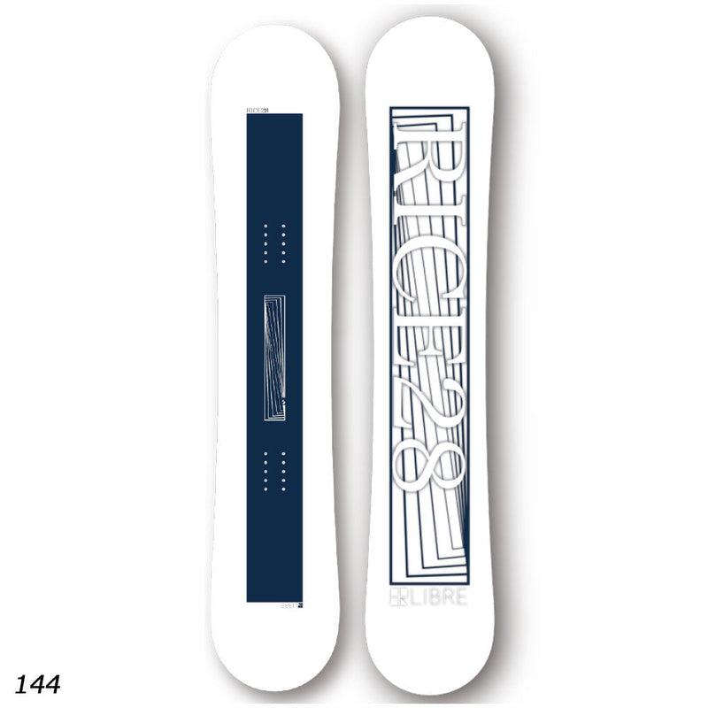 ライス28 LIBRE(リブレ) スノーボード ボード フルツイン ハイブリッドキャンバー レディース 22-23モデル