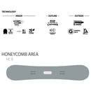 エフエヌティーシー TNT C(ティーエヌティーシー) 24D011010 スノーボード ボード ポップキャンバー