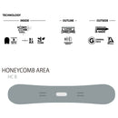 エフエヌティーシー TNT L(ティーエヌティーエル) 24D011011 スノーボード ボード ローダブルキャンバー