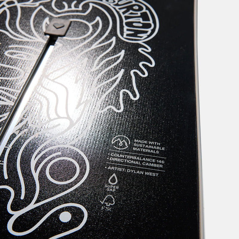 バートン カウンターバランス W26JP-302881 スノーボード ボード キャンバー ユニセックス