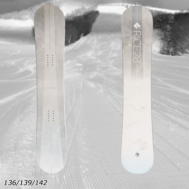 ライス28 RT6(アールティーシックス) スノーボード ボード フルツイン ハイブリッドキャンバー オールラウンド グラトリ メンズ