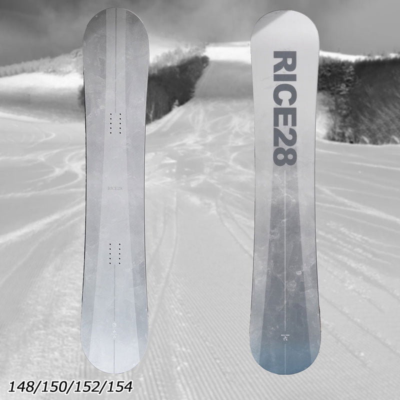 ライス28 RT6(アールティーシックス) スノーボード ボード フルツイン ハイブリッドキャンバー オールラウンド グラトリ メンズ