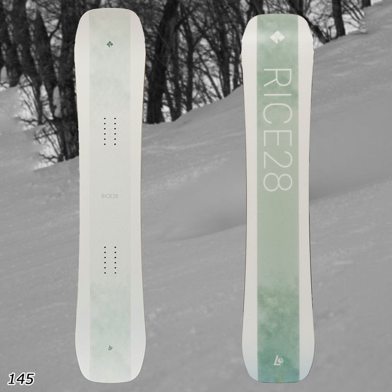 ライス28 RT7(アールティーセブン) スノーボード ボード フルツイン キャンバー オールラウンド グラトリ レディース