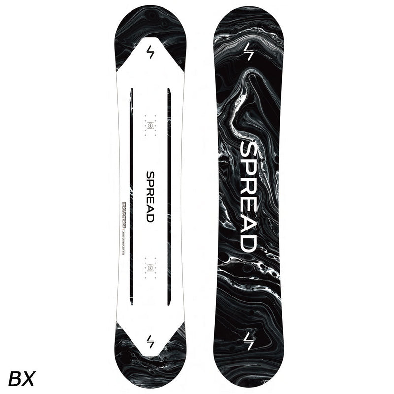スプレッド BX スノーボード ボード ショートバリアブルキャンバー SVC メンズ