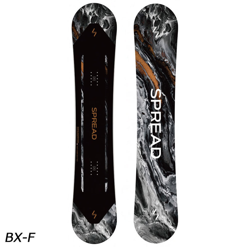 スプレッド BX-F スノーボード ボード ショートバリアブルキャンバー SVC メンズ